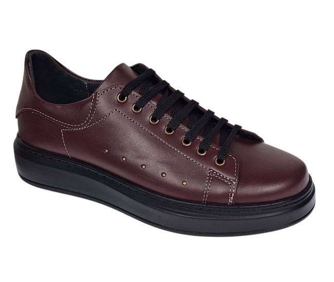 Pantofi barbati din piele naturala Bordeaux LS7KVIS