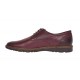 Reducere Marimea 39 Pantofi barbati casual din piele naturala - Visiniu LSIR135VIS