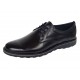 Marimea 44 Pantofi barbati sport negri casual din piele naturala LSP17NS