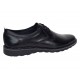 Marimea 44 Pantofi barbati sport negri casual din piele naturala LSP17NS