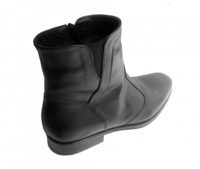 Oferta Marimea 44 Ghete barbati casual din piele naturala cu fermoar LSTD03N