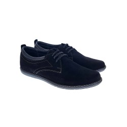 Reducere Marimea 41 Pantofi barbati casual din piele naturala antilopa TEN338VELN