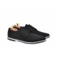 OFERTA MARIMEA  40,   - Tenisi barbati sport din piele naturala neagra LTENBUFNC