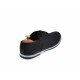 OFERTA MARIMEA  40,   - Tenisi barbati sport din piele naturala neagra LTENBUFNC