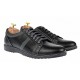 OFERTA MARIMEA 39, 41 - Pantofi barbati, casual, sport, din piele naturala, negru - LTENMARIONEGRU