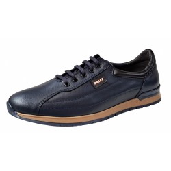 Pantofi barbati sport din piele naturala LUIS Bleumarin - ROMANIA Pantofi barbati sport din piele naturala LUIS Bleumarin - ROMANIA