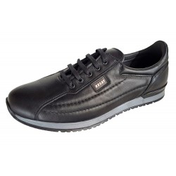Oferta Marimea 40 Pantofi barbati sport din piele naturala - Model Luis Negru