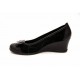 Oferta marimea 39 - Pantofi dama, casual, din piele naturala (Intoarsa), negri -  LZENANVT