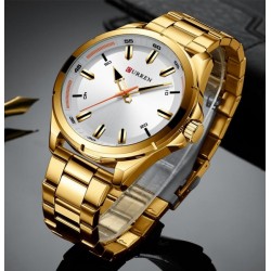 Ceas de mana barbati business, elegant, Curren Gold - M8320AGOLD