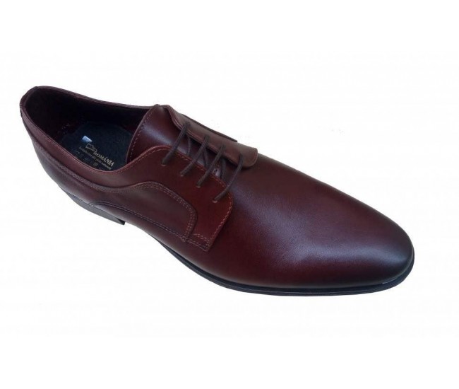 Pantofi barbati eleganti din piele naturala maro - MARCOS