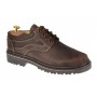 Pantofi barbati, casual, din piele naturala maro, model toamna, iarna - MARK3MBF