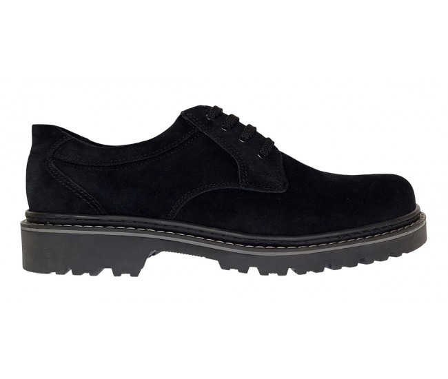 Pantofi barbati casual din piele naturala intoarsa - Model MARK 3NVEL