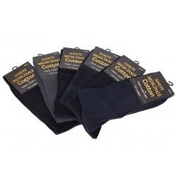 Sosete medicinale pentru diabetici set 6 perechi din bumbac fara cusatura MED6