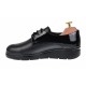 Pantofi dama casual din piele naturala Box cu Lac - Model Negru MIONBOXLAC