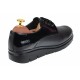 Pantofi dama casual din piele naturala Box cu Lac - Model Negru MIONBOXLAC