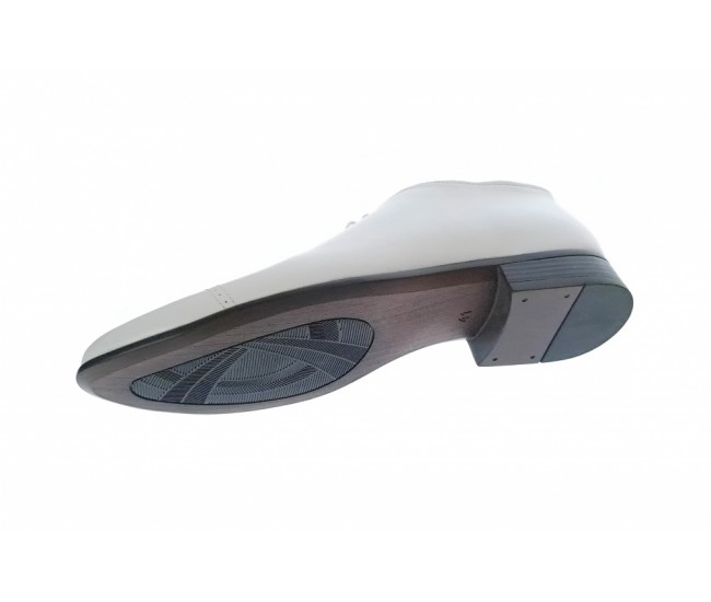 Pantofi barbati, eleganti, din piele naturala, Enzo alb, MOD1ABOX