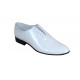 Pantofi barbati, albi, eleganti, din piele naturala lac, alb - MOD1ALAC