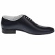 Pantofi de gala barbati, eleganti, doua culori, din piele natural - MOD1ALBBL