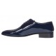 Pantofi barbati eleganti din piele naturala Bleumarin LAC MOD1BLMLAC2