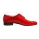 Pantofi barbati rosii eleganti din piele naturala Enzo MOD1ROSU