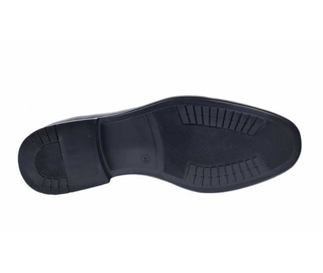 Pantofi barbati eleganti din piele naturala, negru lac, MOD2NLAC