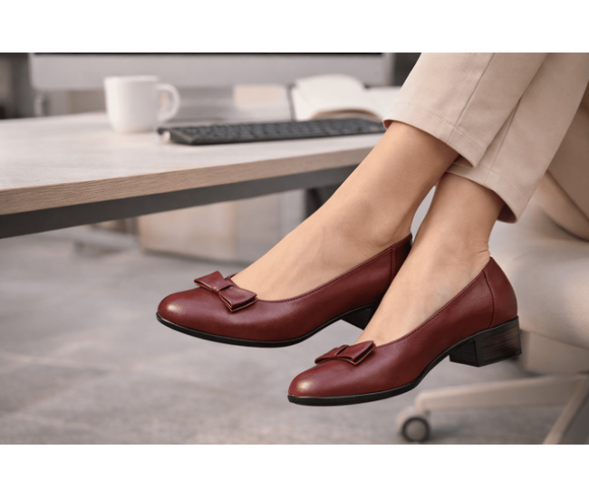 Pantofi dama din piele naturala Grena - MVS21VIS