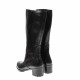 Cizme lungi dama din piele naturala, cu fermoar, negre, IMBLANITE - MVS6 Cizme lungi dama din piele naturala, cu fermoar, negre, IMBLANITE - MVS6