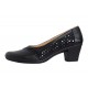 Pantofi dama comozi si eleganti din piele naturala Negru - MVS71N