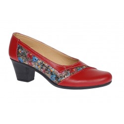 Pantofi dama eleganti din piele naturala Rosu Color MVSP26XR