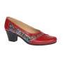 Pantofi dama eleganti din piele naturala Rosu Color MVSP26XR