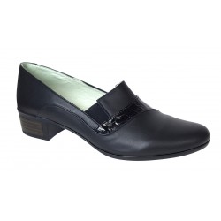 Pantofi dama comozi casual din piele naturala negru croco P27CRN Pantofi dama comozi casual din piele naturala negru croco P27CRN