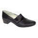 Pantofi dama comozi casual din piele naturala negru croco P27CRN