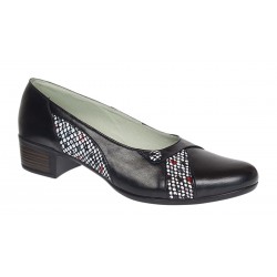 Pantofi dama comozi casual din piele naturala negru color P28XN