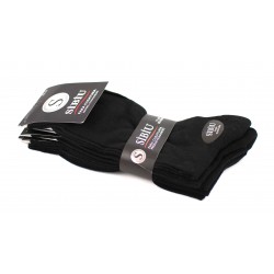 Sosete negre barbati, 1 pereche din bumbac fara cusatura - Sibiu Romania N1PER