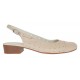 Pantofi dama casual din piele naturala Bej Box - NA252BP