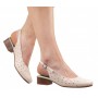 Pantofi dama casual din piele naturala Nud - NA252NUDP