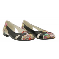 Balerini dama din piele naturala, negru - color - Aminta NAT145NK Balerini dama din piele naturala, negru - color - Aminta NAT145NK