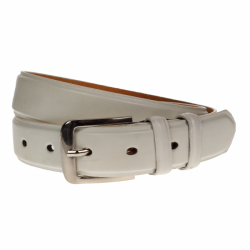 Curea barbati, casual-eleganta, din piele ecologica, latime 3.5 cm, alba - NB001 Curea barbati, casual-eleganta, din piele ecologica, latime 3.5 cm, alba - NB001