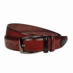 Curea barbati, casual-eleganta, din piele ecologica, latime 3.5 cm, visiniu - NB004 Curea barbati, casual-eleganta, din piele ecologica, latime 3.5 cm, visiniu - NB004