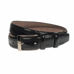 Curea barbati, casual-eleganta, din piele ecologica, latime 3.5 cm, negru - NB018 Curea barbati, casual-eleganta, din piele ecologica, latime 3.5 cm, negru - NB018