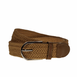 Curea barbati elastica, casual, latime 3.5 cm,  maro - NB039 Curea barbati elastica, casual, latime 3.5 cm,  maro - NB039