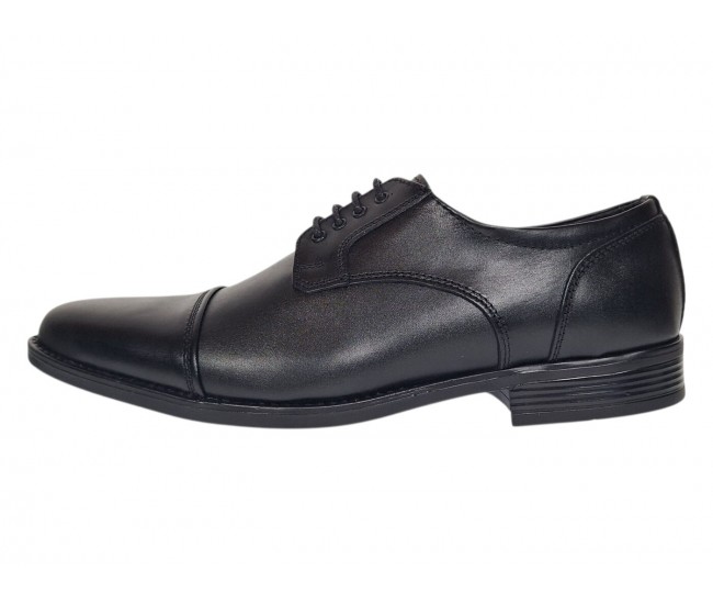 Pantofi barbati eleganti din piele naturala, Negru NIC02NVFS