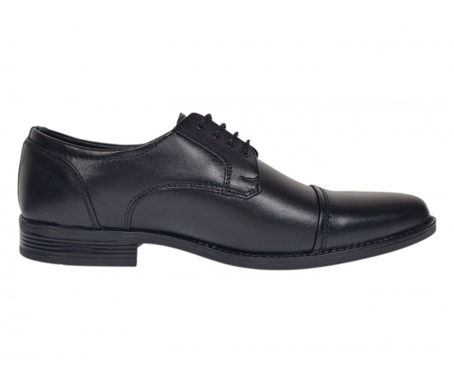 Pantofi barbati eleganti din piele naturala, Negru NIC02NVFS