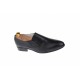 Pantofi barbati eleganti din piele naturala, cu elastic - NIC211EL
