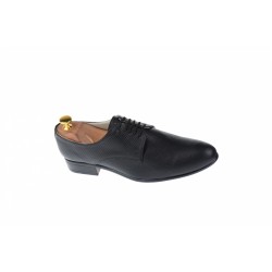 Pantofi barbati office, eleganti din piele naturala de culoare neagra , COD PRODUS -  NIC211SIRNP