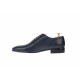 Pantofi barbati eleganti din piele naturala de culoare bleumarin inchis NIC5BLPR