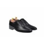 Pantofi barbati eleganti din piele naturala de culoare neagra, NIC5NBOX
