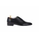 Oferta marimea 38, 44 - Pantofi barbati office, eleganti din piele naturala de culoare neagra LNIC5NPR