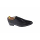 Oferta marimea 38, 44 - Pantofi barbati office, eleganti din piele naturala de culoare neagra LNIC5NPR