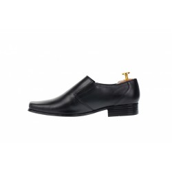 Pantofi barbati eleganti din piele naturala, cu elastic - NICX3EL
